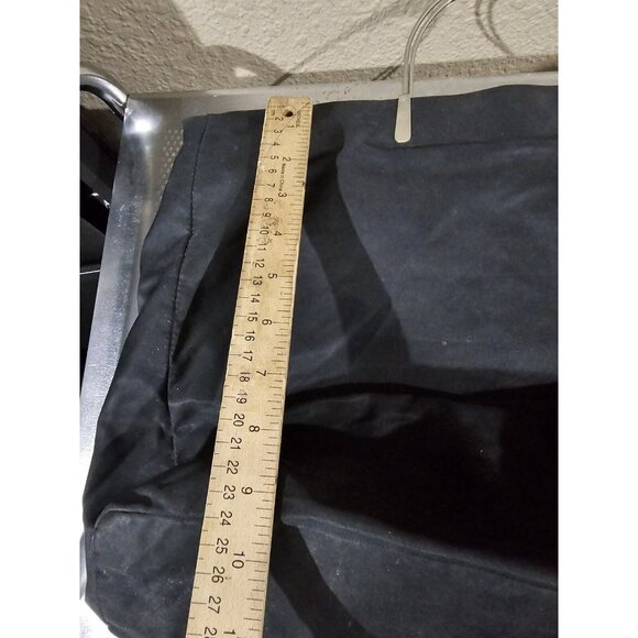 Prada Tessuto Medium Black Nylon Tote Shoulder Bag Metal Handles - Picture 7 of 8